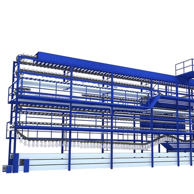 Medische Latex Blauwe Beschikbare Rubberproductielijn