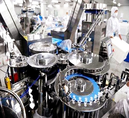 Duurzame eindinspectie Productielijn voor injectiespuiten Klasse III CCC