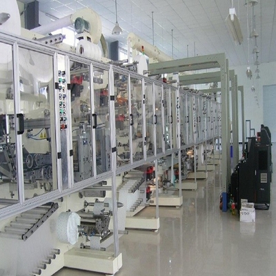 PLC het Materiaal van de de Productielijnluier van de Babyluier