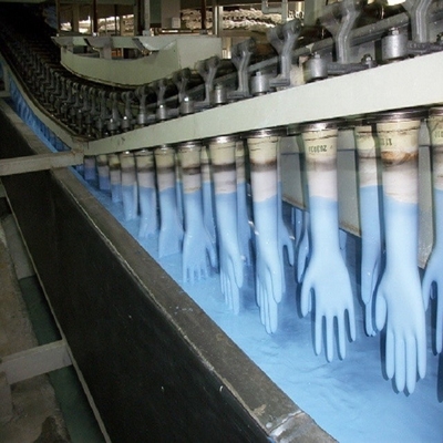 Productielijn 380V 50-200KW van latex de Rubber Medische Handschoenen