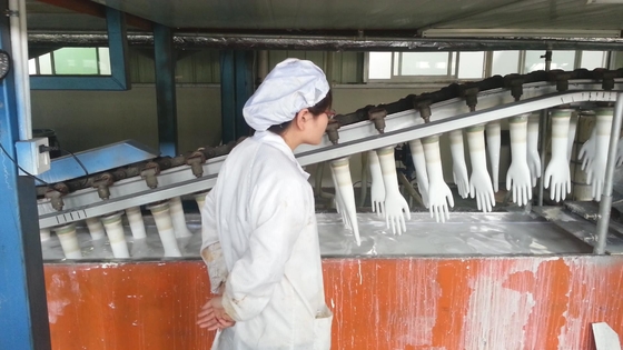 Productielijn 380V 50-200KW van latex de Rubber Medische Handschoenen