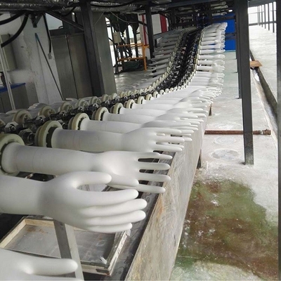 380V de Productielijn Chirurgische Handschoenen die van latexhandschoenen Machine maken