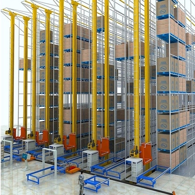 Het intelligente systeem van de pakhuislogistiek verzekert de directe levering van de veiligheidsfabriek