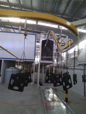 Auto Motorfiets Elektrische auto Automatische poedercoating Mexico Japan Turkije Rusland