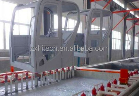 Auto Motorfiets Elektrische auto Automatische poedercoating Mexico Japan Turkije Rusland