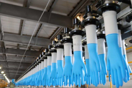 Medische latexhandschoenen Machinery Rubber Handschoen maken Machine Egypte Staal roestvrij handschoen