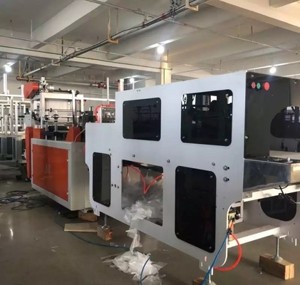 ZX PE van de bedrijfhoge snelheid plastic handschoenproductielijn 	de garantiedienst