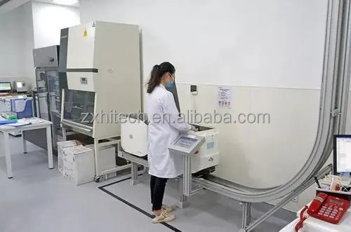 Hospitaal logistiek transmissiesysteem cloud logistiek systeem chip elektronische cloud logistiek