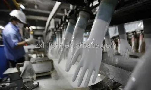 de productielijn gloves medische van de Handschoenenmachines van de handschoenenfabriek de Vervaardigingslijn