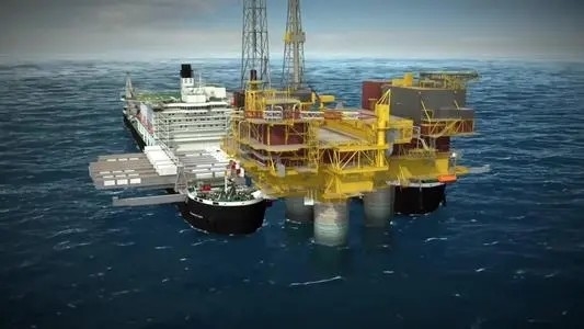 offshore-olieveld-exploitatieplatform van ZX
