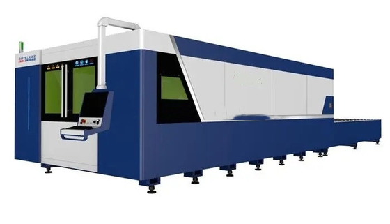 De horizontale van de de Lasersnijmachine van de Golflengtevezel Hoge snelheid 120m/Min