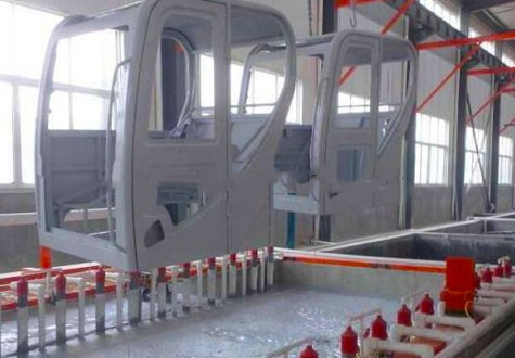 Het automatische Ceramische het Aluminium van de Deklaagproductielijn het Anodiseren Materiaal van de Nevelverf