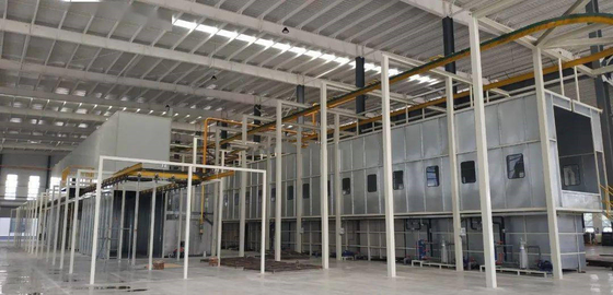 Het automatische Ceramische het Aluminium van de Deklaagproductielijn het Anodiseren Materiaal van de Nevelverf