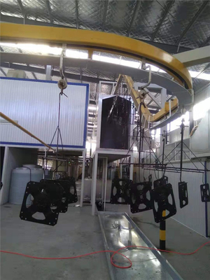 Het automatische Ceramische het Aluminium van de Deklaagproductielijn het Anodiseren Materiaal van de Nevelverf