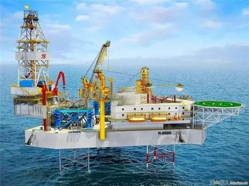 PLC Diepzee Opgezette het Materiaalaanhangwagen van de Olieexploratie