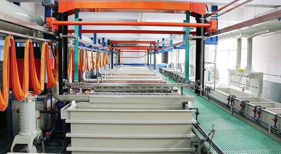 Productielijn voor verguld zilver Elektroplatering