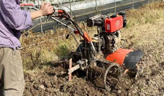 Rotary Tiller elektrische rol grasmaaier Farmland Tractor