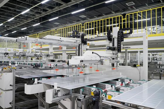 Productielijn zonnepanelen Apparatuur Productielijn fotovoltaïsche